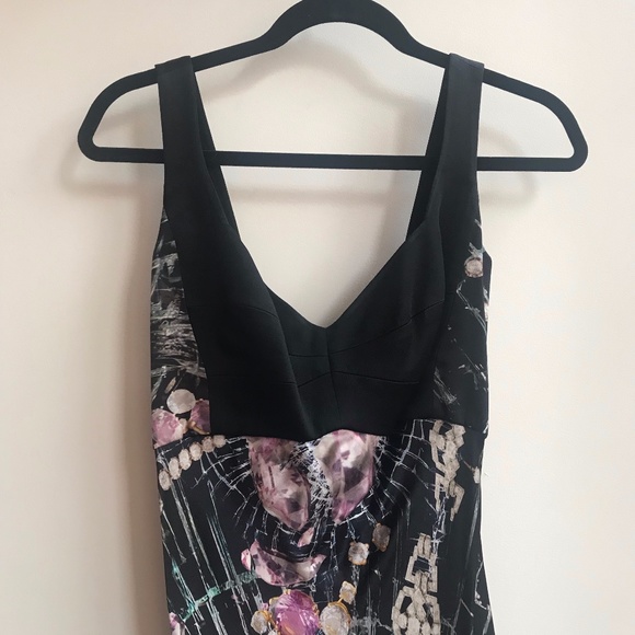 Giles Jewel Glass Shard Print Gown - Picture 1 of 8